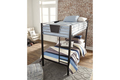 Dinsmore Twin over Twin Bunk Bed with Ladder - B106-59