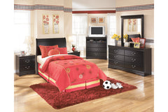Huey Vineyard Twin Sleigh Headboard - B128-63