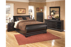 Huey Vineyard Queen Sleigh Bed - B128B4