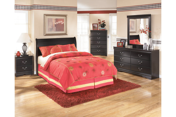 Huey Vineyard Full Sleigh Headboard - B128-87