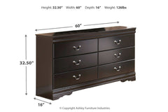 Huey Vineyard Dresser - B128-31