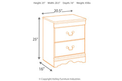 Huey Vineyard Nightstand - B128-92