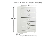 Anarasia Chest of Drawers - B129-46