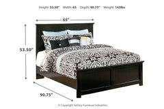 Maribel King Panel Bed - B138B12
