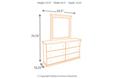 Bostwick Shoals Dresser and Mirror - B139B1