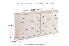 Bostwick Shoals Dresser - B139-31
