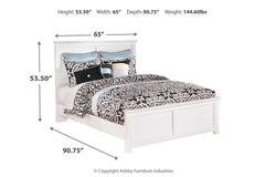 Bostwick Shoals Queen Panel Bed - B139B4