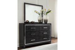 Kaydell Dresser and Mirror - B1420B1