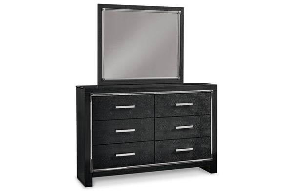Kaydell Dresser and Mirror - B1420B1
