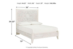 Paxberry Full Panel Bed - B181B2