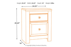 Paxberry Nightstand - B181-92
