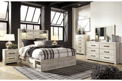 Cambeck Queen Panel Bed with 2 Storage Drawers - B192B17
