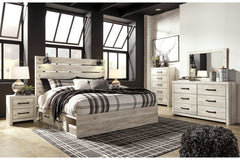 Cambeck King Panel Bed with 4 Storage Drawers - B192B27