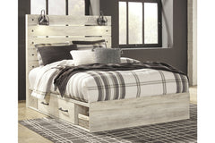 Cambeck Queen Panel Bed with 2 Storage Drawers - B192B17