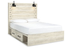 Cambeck Queen Panel Bed with 2 Storage Drawers - B192B17