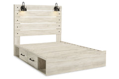Cambeck Queen Panel Bed with 4 Storage Drawers - B192B24