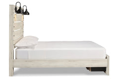 Cambeck Queen Panel Bed with 2 Storage Drawers - B192B8