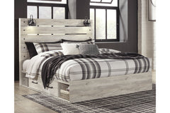 Cambeck King Panel Bed with 2 Storage Drawers - B192B19