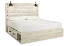 Cambeck King Panel Bed with 4 Storage Drawers - B192B27