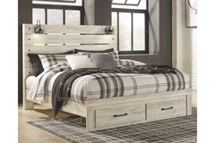 Cambeck King Panel Bed with 2 Storage Drawers - B192B31