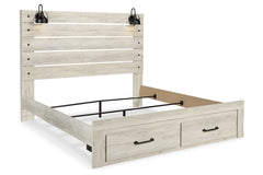 Cambeck King Panel Bed with 2 Storage Drawers - B192B31