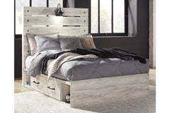 Cambeck Full Panel Bed with 2 Storage Drawers - B192B16