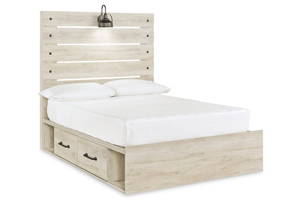 Cambeck Full Panel Bed with 2 Storage Drawers - B192B16