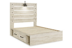 Cambeck Full Panel Bed with 2 Storage Drawers - B192B16