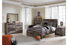 Derekson Full Panel Bed with 2 Storage Drawers - B200B16