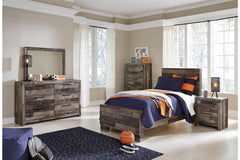 Derekson Twin Panel Bed - B200B2