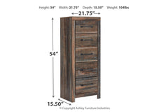 Drystan Narrow Chest - B211-11
