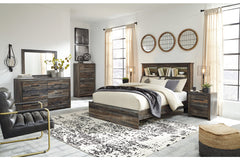 Drystan Queen Bookcase Bed - B211B16
