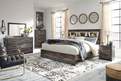 Drystan King Bookcase Bed - B211B53