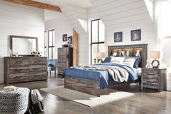Drystan Full Bookcase Bed - B211B46