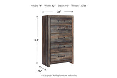 Drystan Chest of Drawers - B211-46