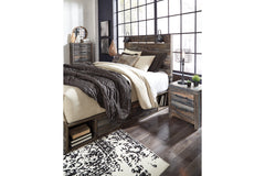 Drystan Queen Panel Bed with 4 Storage Drawers - B211B13