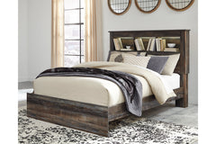 Drystan Queen Bookcase Bed - B211B16