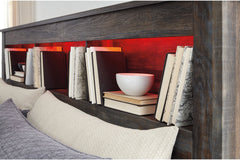 Drystan Queen Bookcase Headboard - B211-65