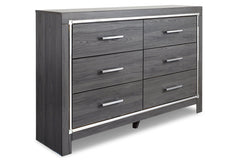 Lodanna Dresser and Mirror - B214B1