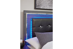 Lodanna King Panel Bed with 2 Storage Drawers - B214B11