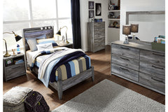 Baystorm Twin Panel Bed - B221B20