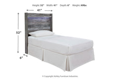 Baystorm Twin Panel Headboard - B221-53
