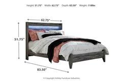 Baystorm Queen Panel Bed - B221B2