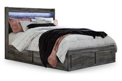 Baystorm Queen Panel Bed with 6 Storage Drawers - B221B4