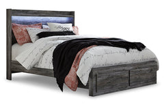 Baystorm Queen Panel Bed with 2 Storage Drawers - B221B5