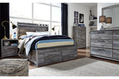 Baystorm Full Panel Bed with 4 Storage Drawers - B221B25