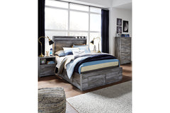 Baystorm Full Panel Bed with 4 Storage Drawers - B221B25