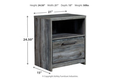 Baystorm Nightstand - B221-91
