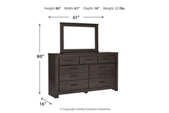 Brinxton Dresser and Mirror - B249B1