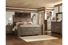 Juararo Dresser and Mirror - B251B1